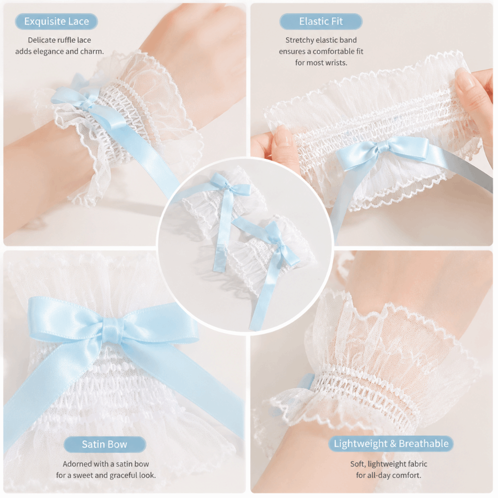 Universal Pleated Ruched Detac - Fingerless Glove Knit avis et prix