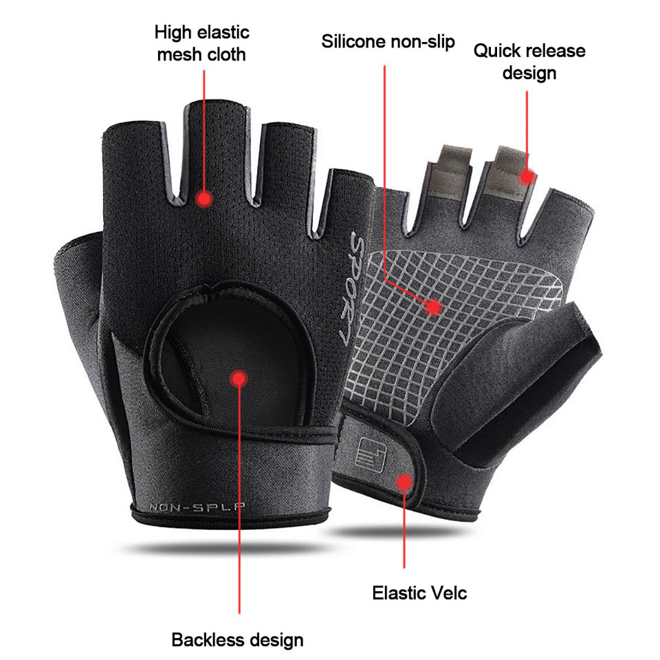 Cycling Sport Half Finger Glov - Workout Glove Gym avis et prix