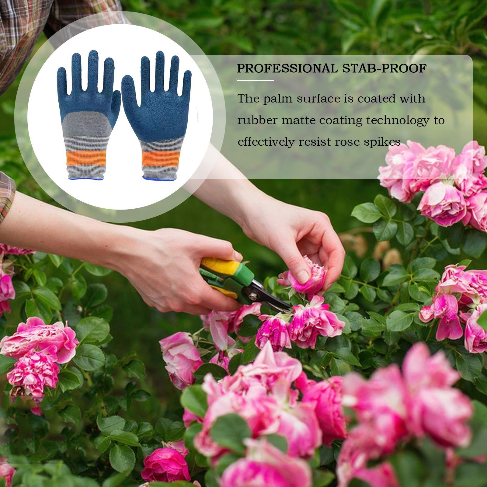 1Pair of Gardening Gloves Rubb - Gardening Glove Waterproof avis et prix