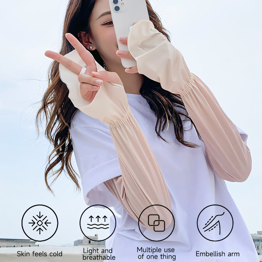 Driving Fingerless Sun Sleeves - Fingerless Glove Knit avis et prix