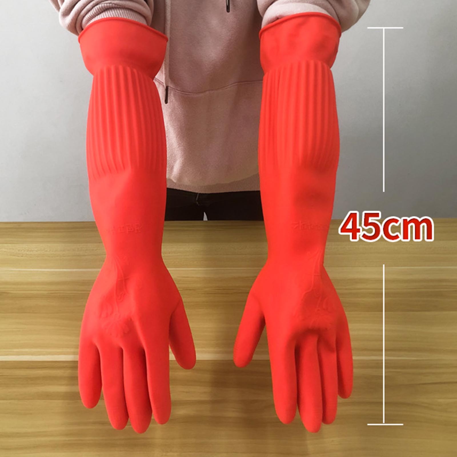1pair Flexible Comfortable Rub - Dish Glove Rubber avis et prix