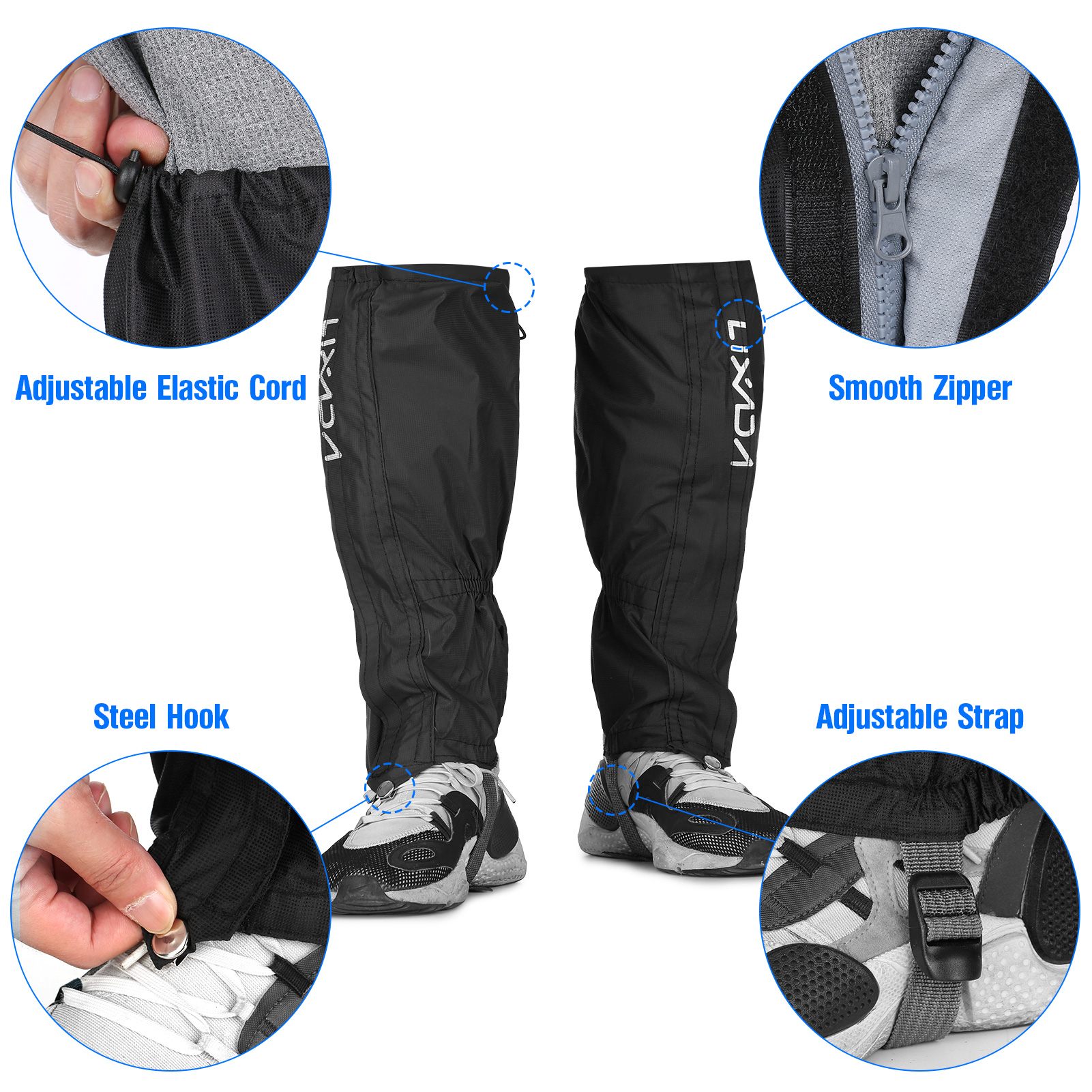 Lixada Gaiters Outdoor Skiing  - Ski Glove Waterproof avis et prix