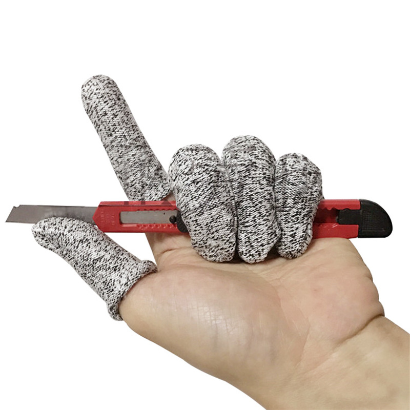 5pcs!  Anti-cut Finger Cots Le - Cut Resistant Glove avis et prix