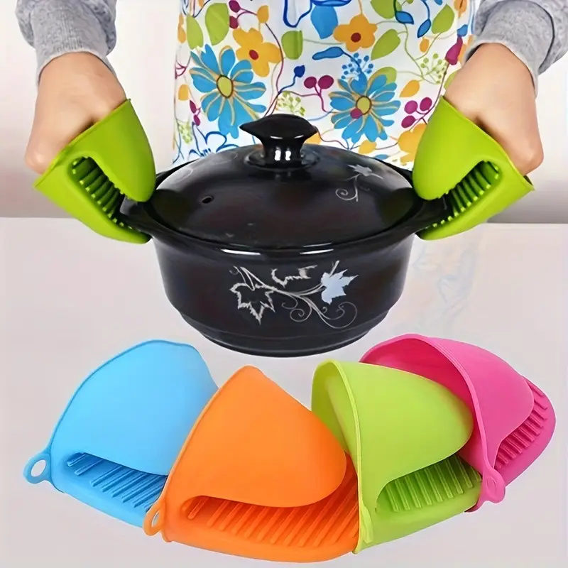 2Pcs Silicone Pot Holder Glove - Oven Mitt Silicone avis et prix
