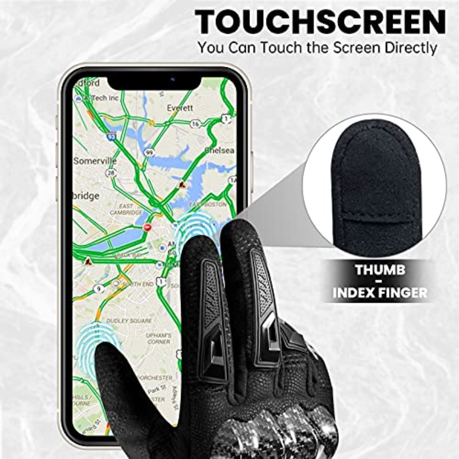 Motorcycle Gloves Touchscreen  - Motorcycle Glove Knuckle avis et prix