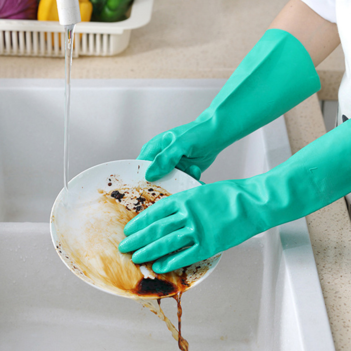 1Pairs Premium Dishwashing Glo - Dish Glove Rubber avis et prix