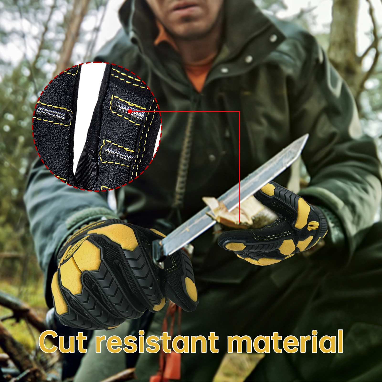 PVC Reinforced Impact Protecti - Work Glove Impact avis et prix