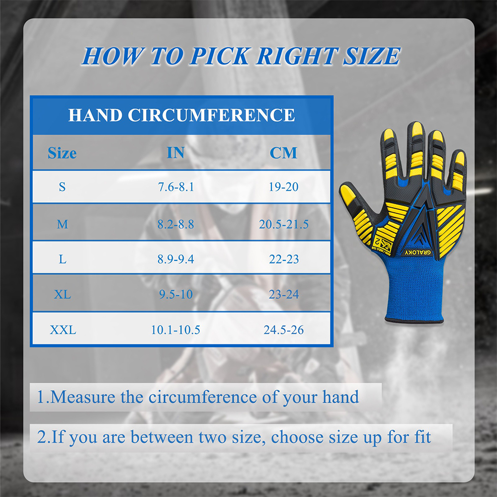 ANSI Level 2 Impact Resistant  - Work Glove Impact avis et prix