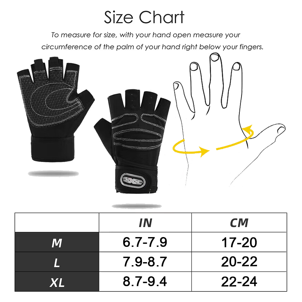 Gym Gloves Fitness Weight Lift - Workout Glove Gym avis et prix