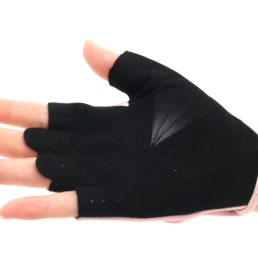 Women Pink Half Finger Fitness - Workout Glove Gym avis et prix