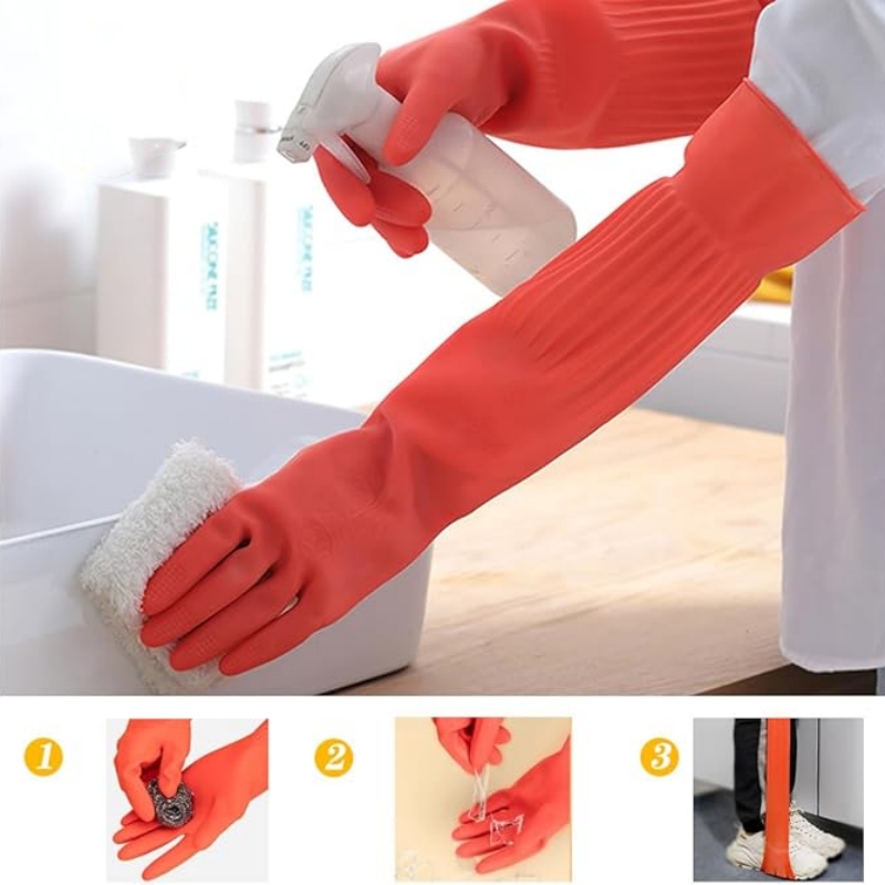 45CM Extra-Long Rubber Cleanin - Dish Glove Rubber avis et prix