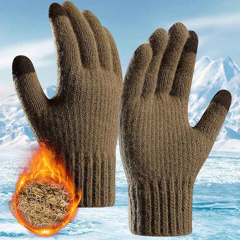 2025 Men's Winter Warm Touchsc - Wool Glove Lined avis et prix