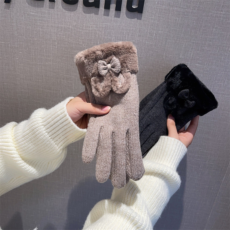 Gloves Women Wool Lined Touch  - Wool Glove Lined avis et prix