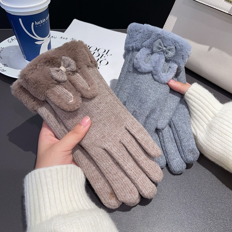 Gloves Women Wool Lined Touch  - Wool Glove Lined avis et prix