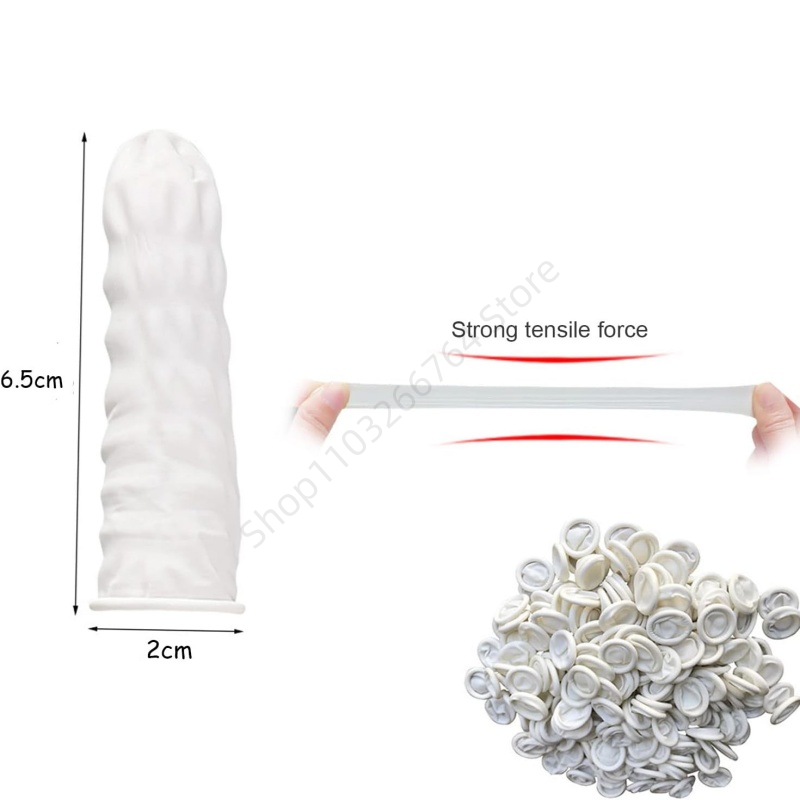 100Pcs Disposable Fingertips P - Latex Disposable Glove avis et prix