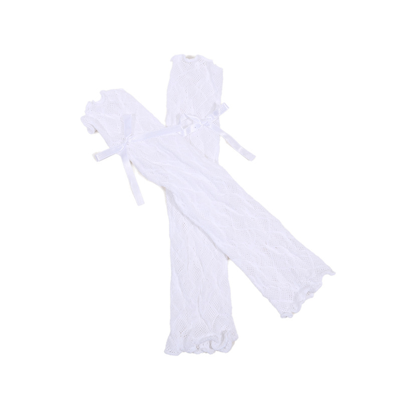 Summer Long Lace Ruffle Mesh F - Fingerless Glove Knit avis et prix