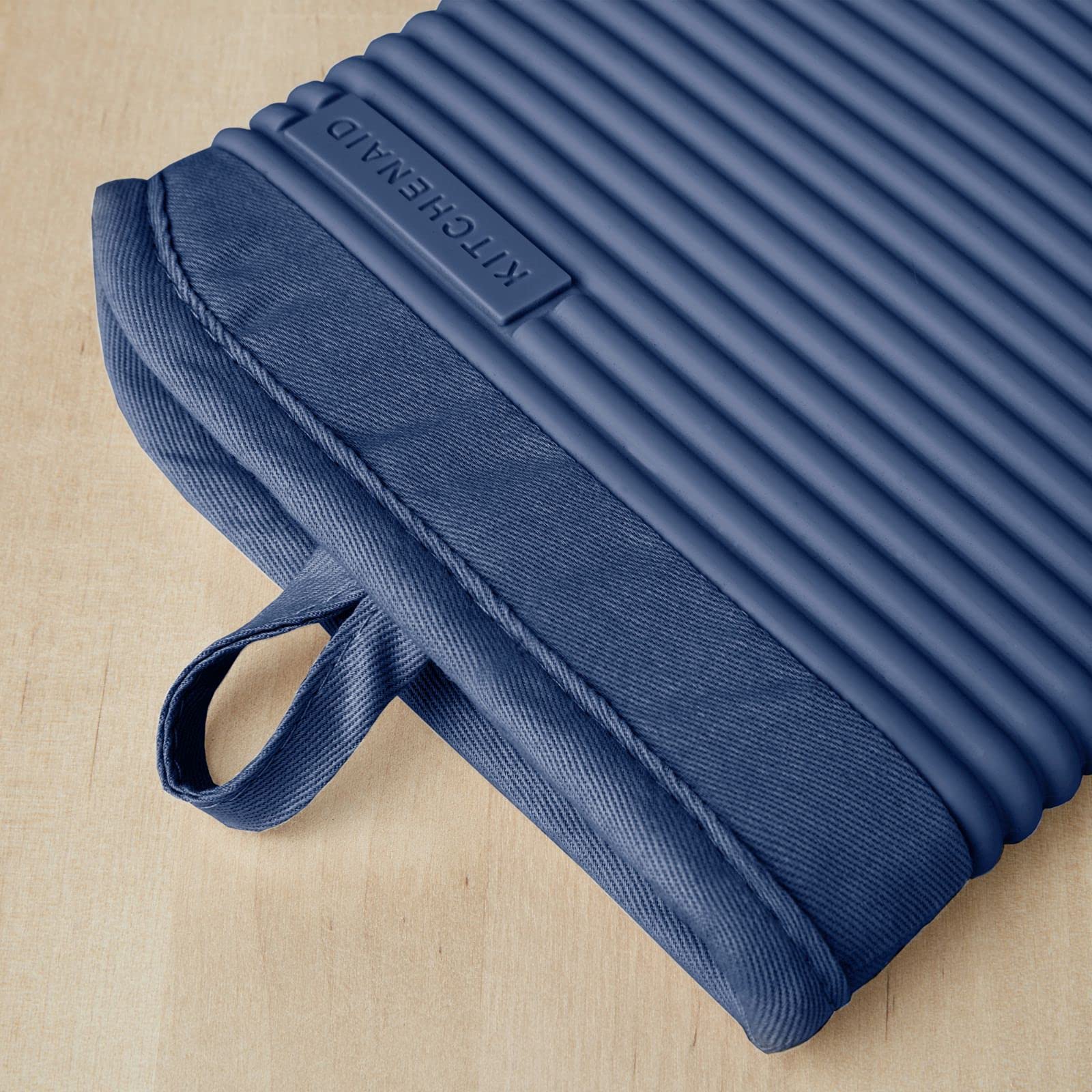 Ribbed Soft Silicone Oven Mitt - Oven Mitt Silicone avis et prix
