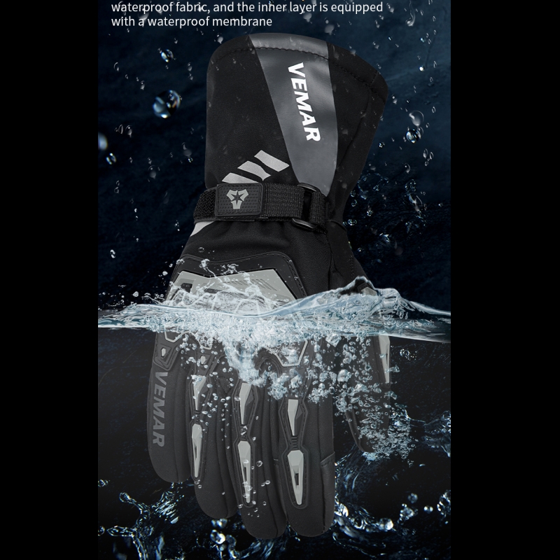 VE-01 Waterproof Winter Motorc - Winter Glove Insulated avis et prix