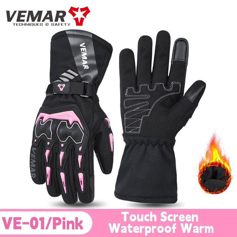 VE-01 Waterproof Winter Motorc - Winter Glove Insulated avis et prix