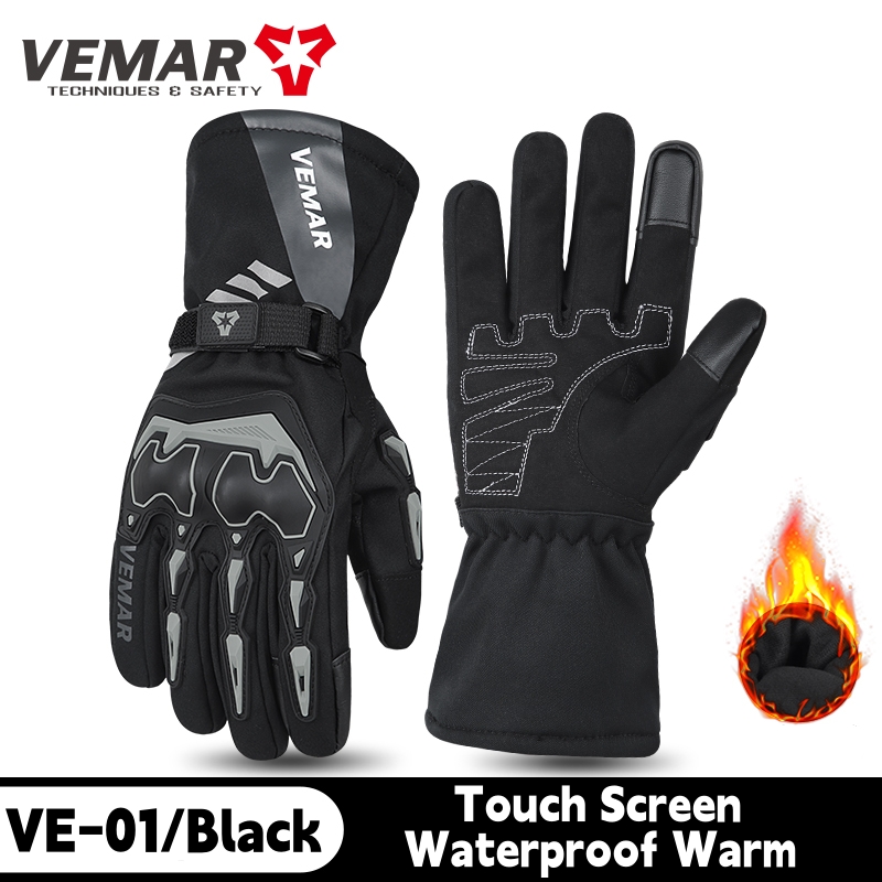 VE-01 Waterproof Winter Motorc - Winter Glove Insulated avis et prix
