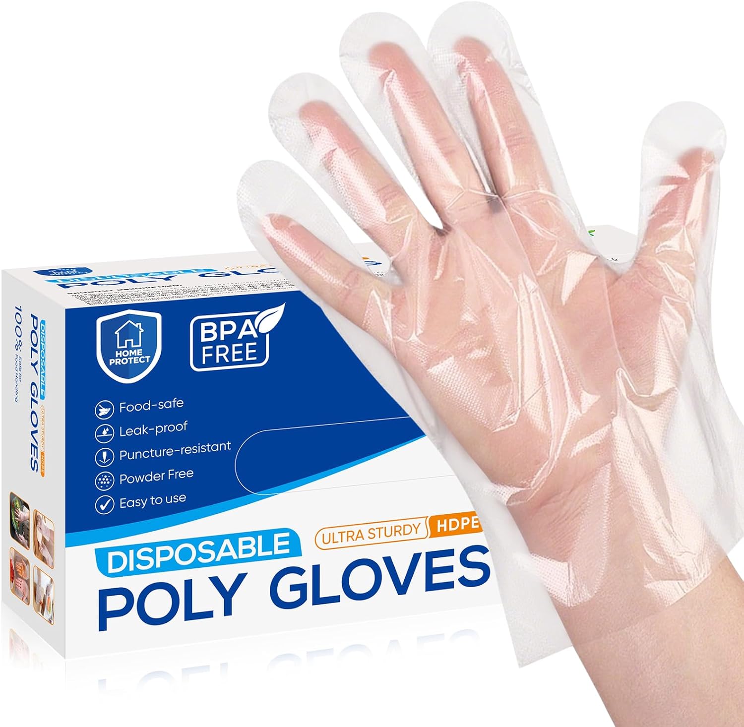 500 Pcs Disposable Food Prep G - Latex Disposable Glove avis et prix