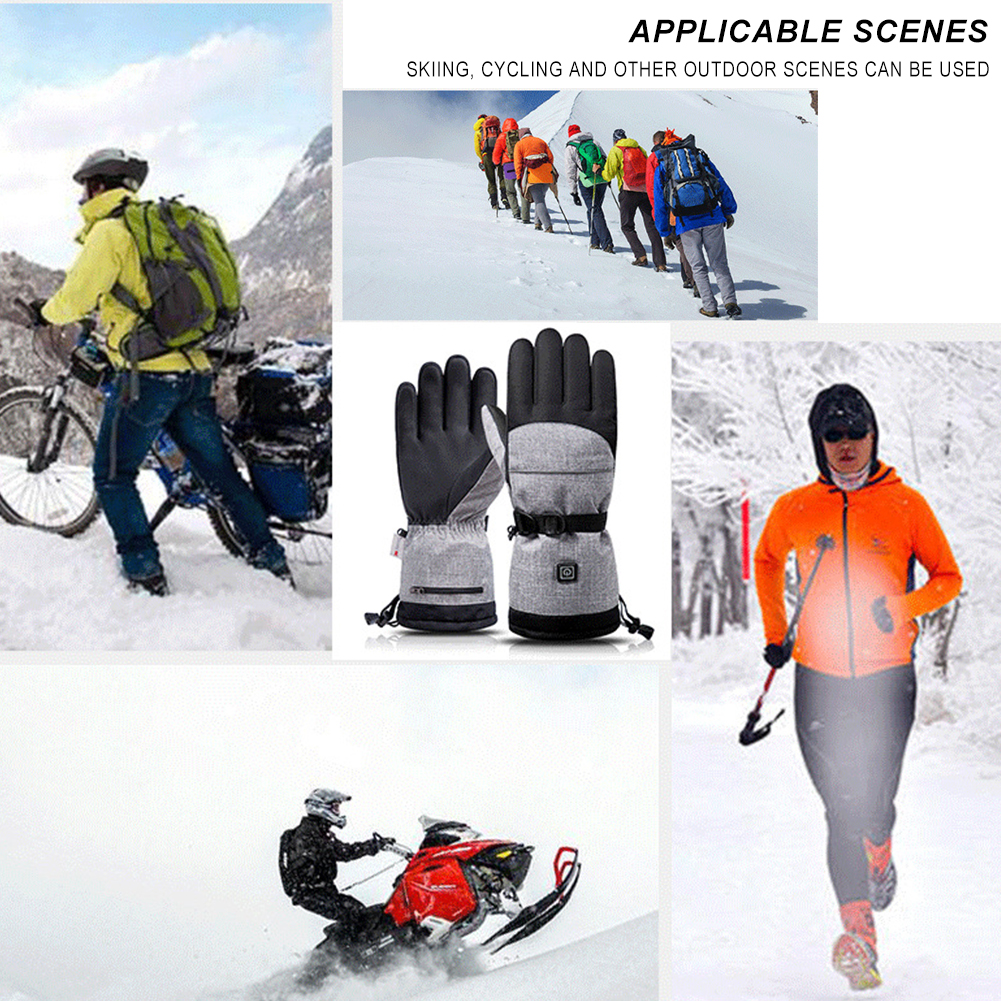 Electric Heated Gloves Men Wom - Ski Glove Waterproof avis et prix