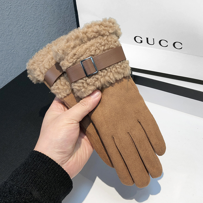 Women's Winter Gloves Thickene - Wool Glove Lined avis et prix