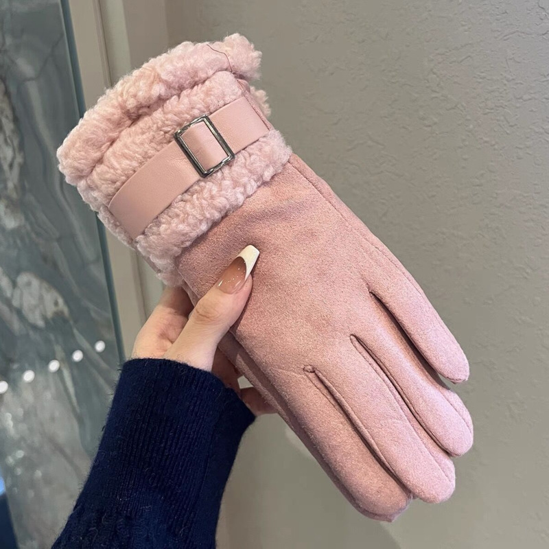 Women's Winter Gloves Thickene - Wool Glove Lined avis et prix