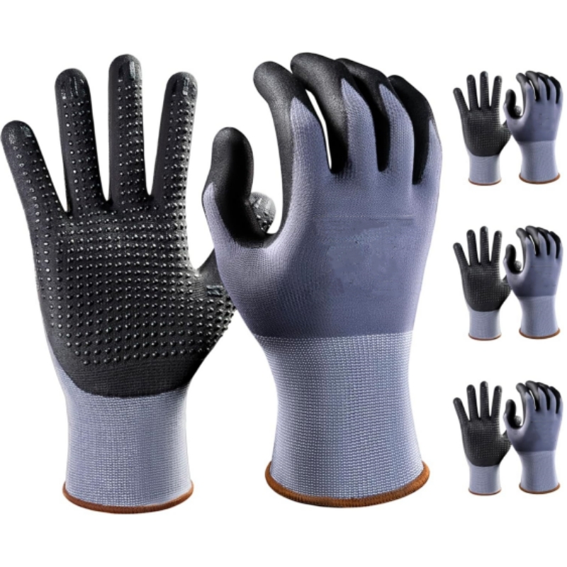 Micro-Foam Safety Work Gloves  - Nitrile Mechanic Glove avis et prix