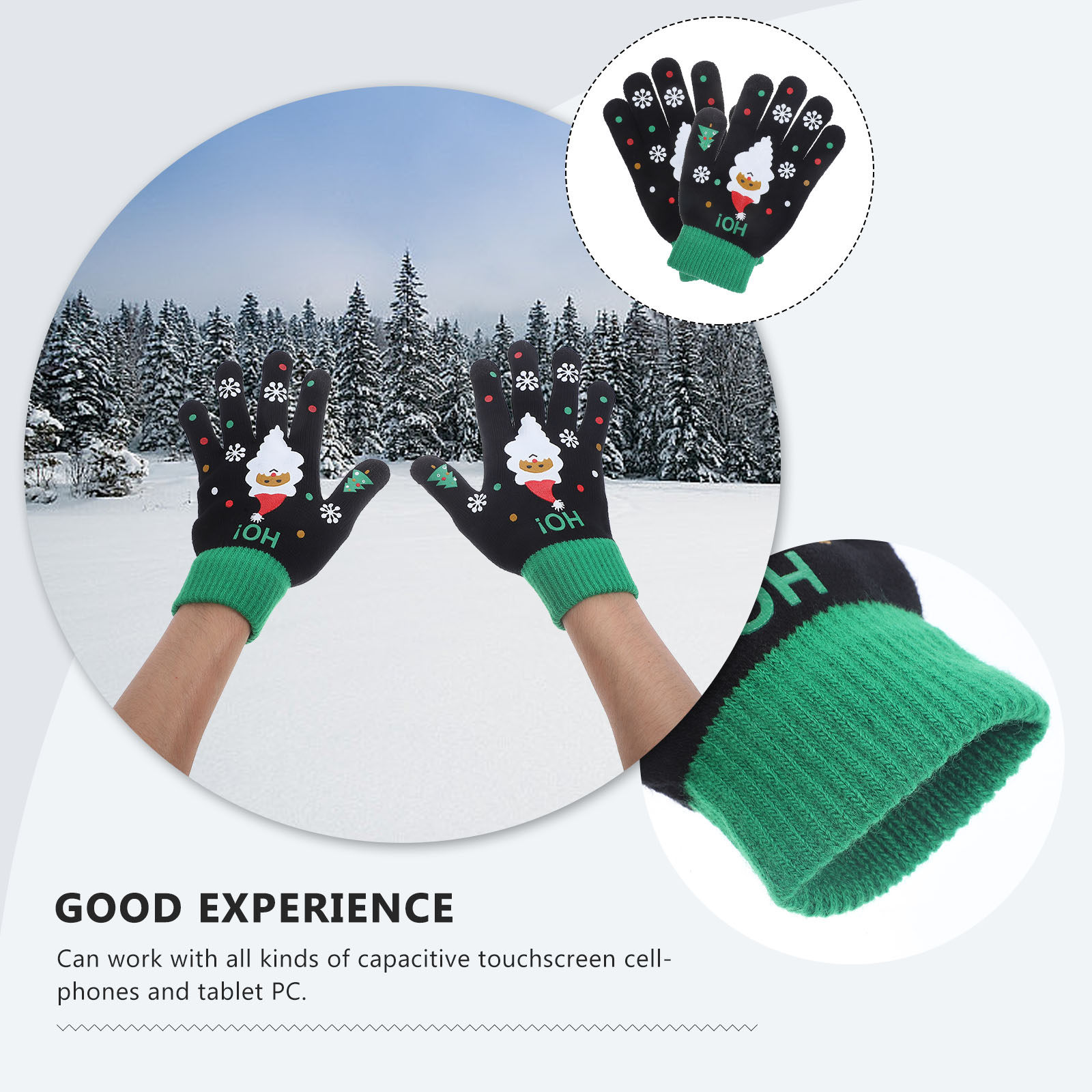 1Pair Touchscreen Gloves Women - Touchscreen Glove Capacitive avis et prix