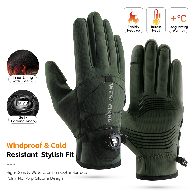 Winter Bike Gloves Magnetic Qu - Winter Glove Insulated avis et prix