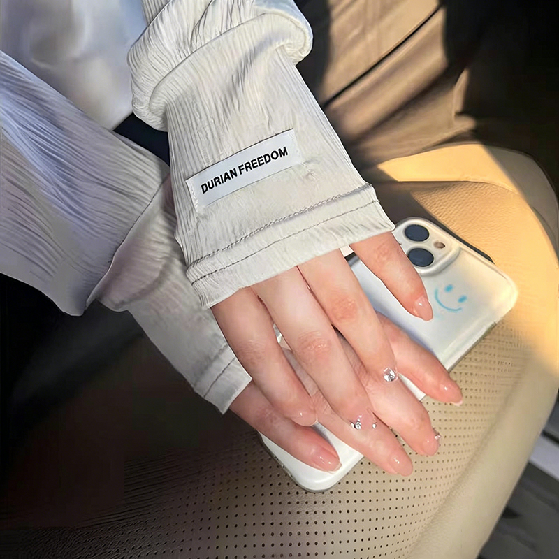 Summer Loose Ice Silk Uv Prote - Fingerless Glove Knit avis et prix