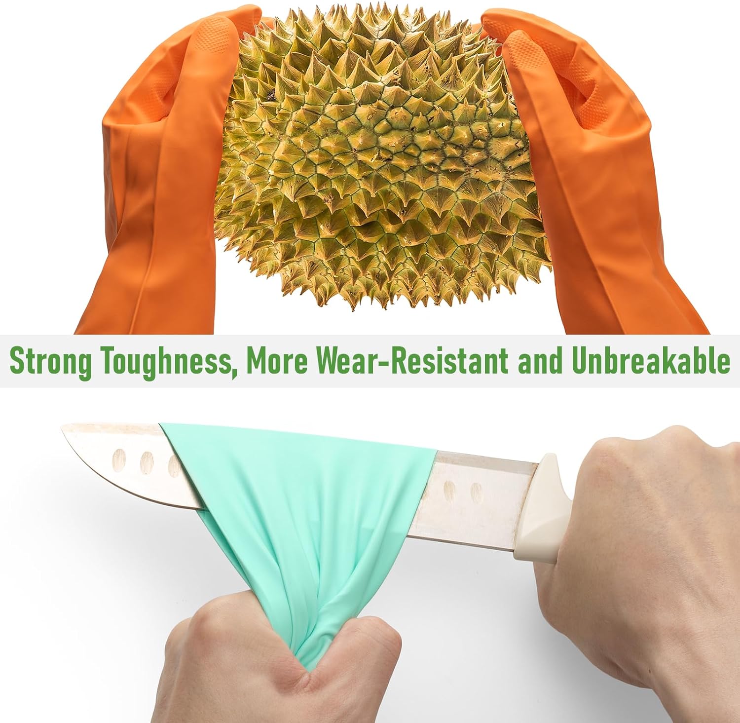 3 Pairs Colorful Rubber Dishwa - Rubber Glove Cleaning avis et prix