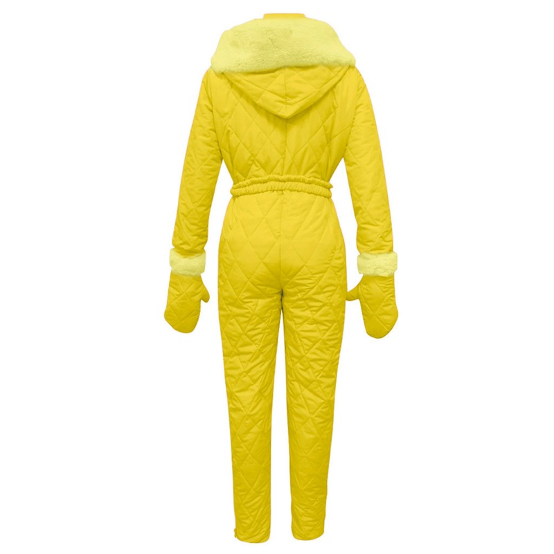 Couple's Solid Color Ski Suit, - Ski Glove Waterproof avis et prix
