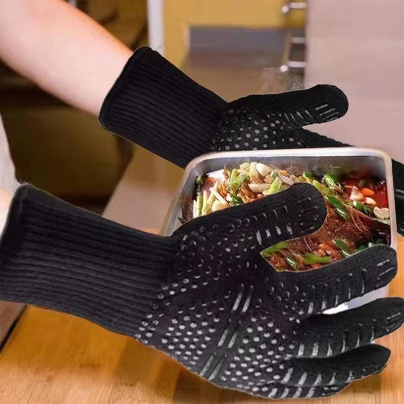 1 Pair Oven Gloves Oven Mitts  - Oven Mitt Silicone avis et prix