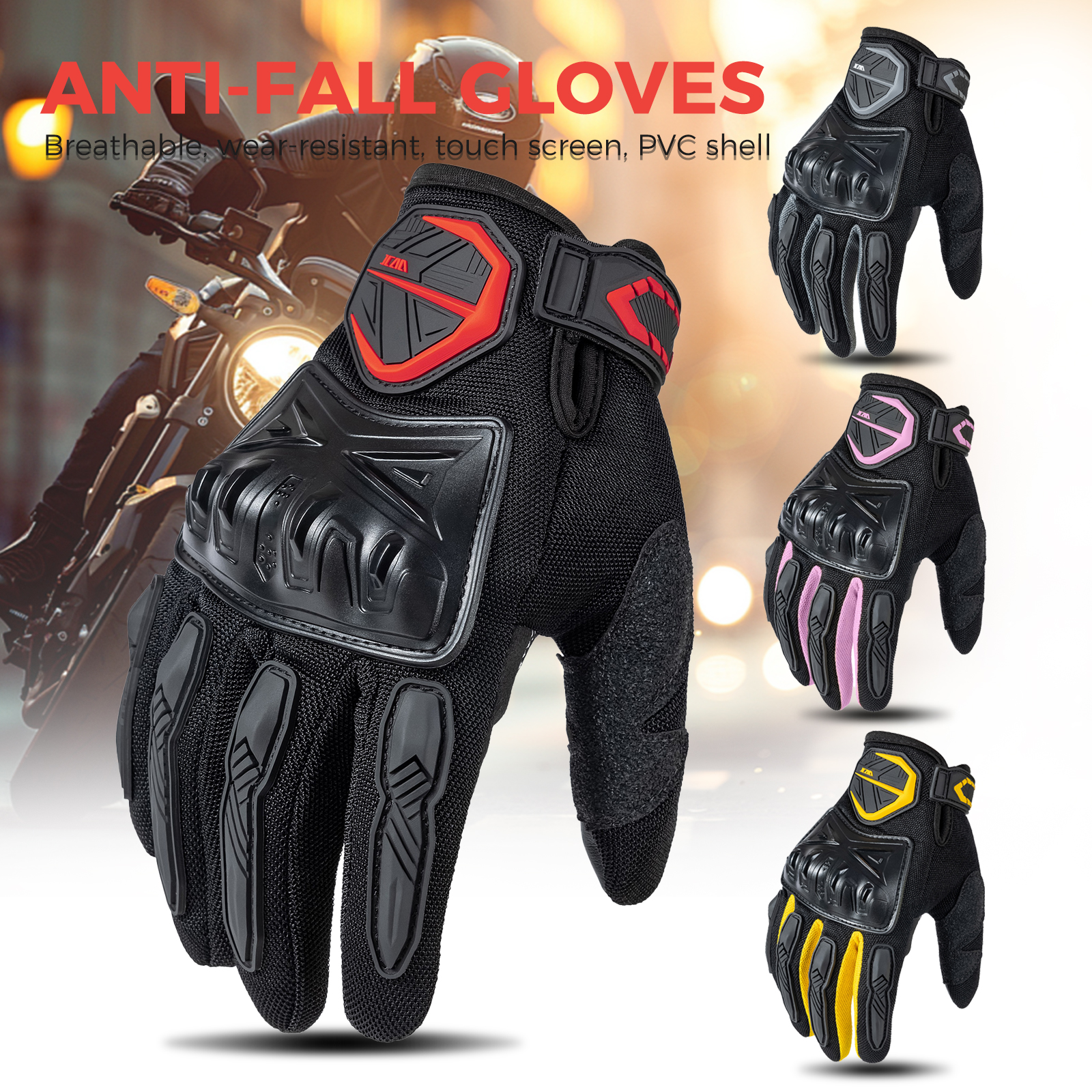 Summer Motorcycle Gloves Men W - Cycling Glove Padded avis et prix