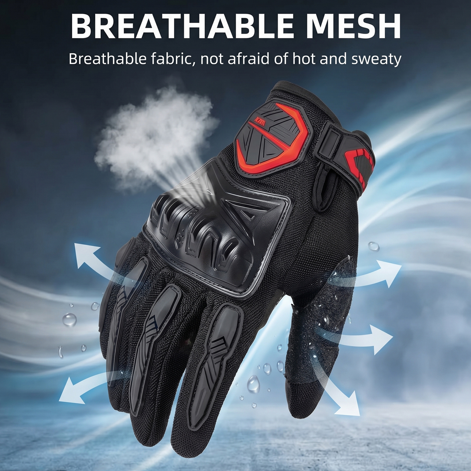 Summer Motorcycle Gloves Men W - Cycling Glove Padded avis et prix