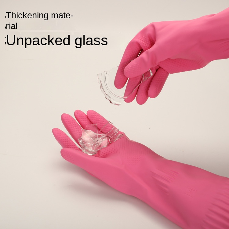 38cm Extra Thick Pink Rubber D - Dish Glove Rubber avis et prix