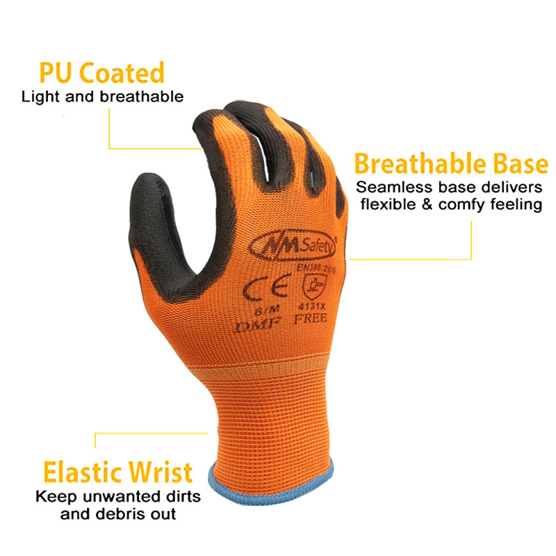 NMSafety 12 Pairs Work Gloves  - Nitrile Mechanic Glove avis et prix