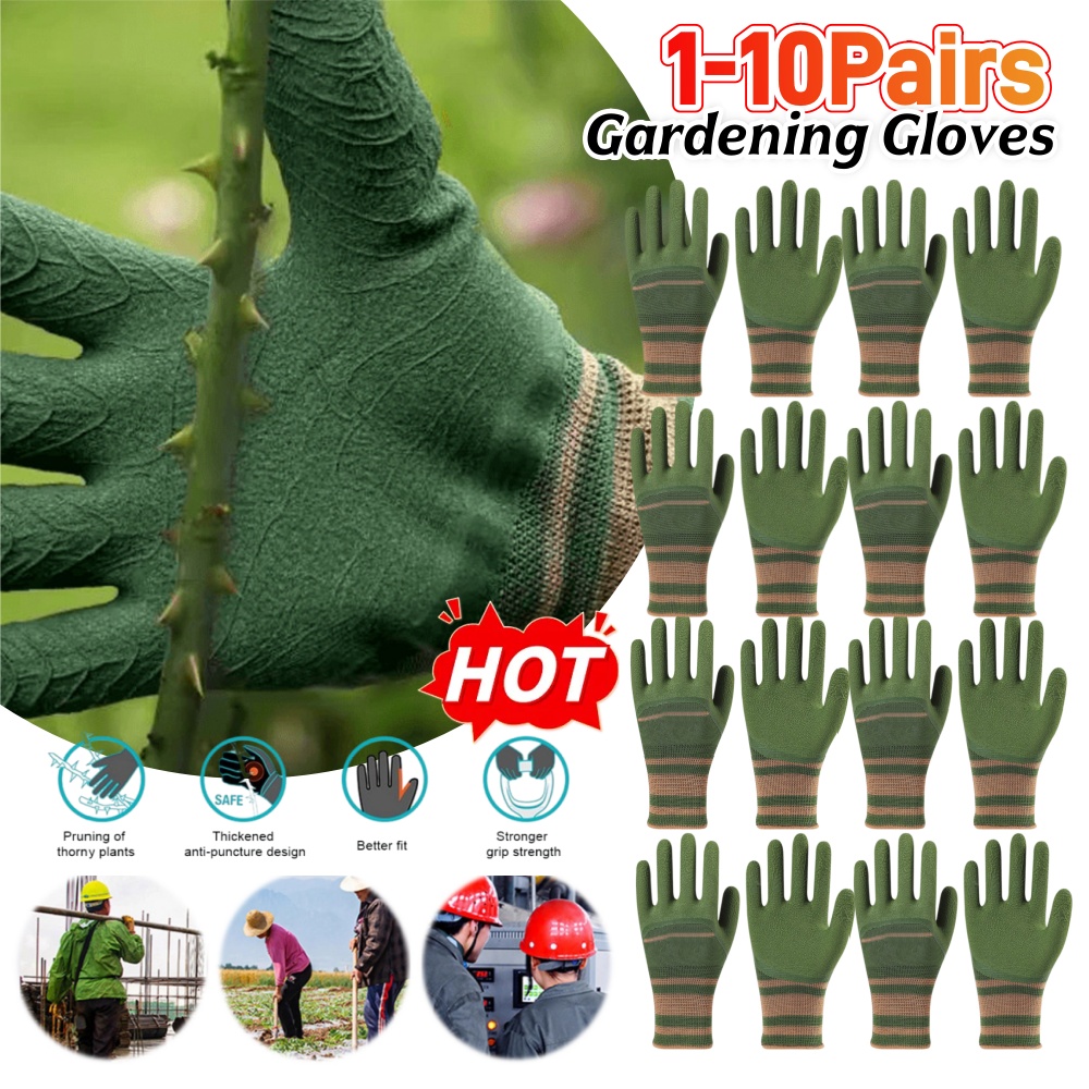 1-10Pairs Gardening Gloves Wat - Gardening Glove Waterproof avis et prix