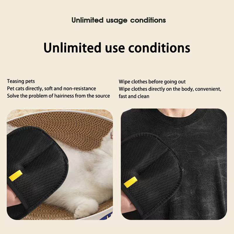 2-in-1 Reusable Pet Grooming G - Rubber Glove Cleaning avis et prix