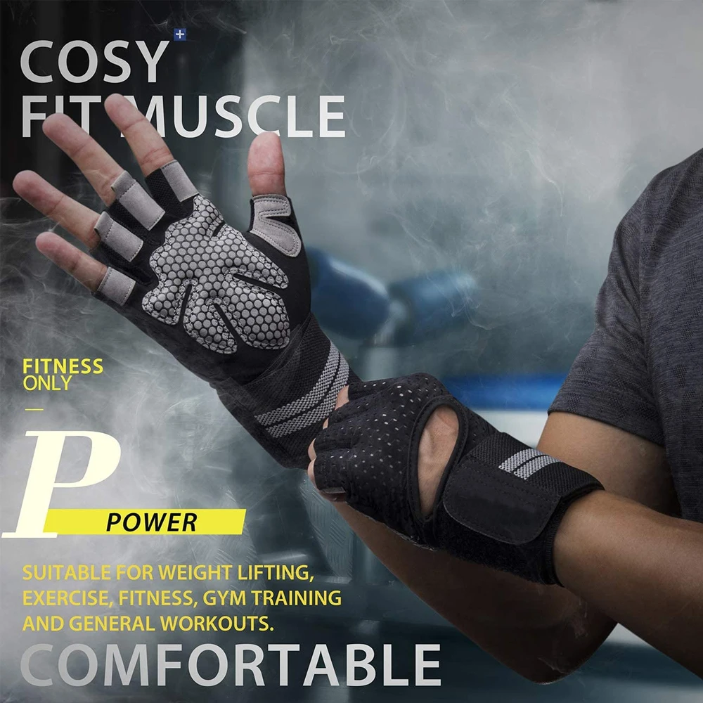 1Pair Half Finger Gym Fitness  - Workout Glove Gym avis et prix
