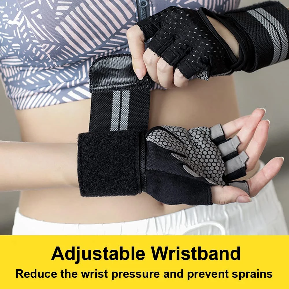 1Pair Half Finger Gym Fitness  - Workout Glove Gym avis et prix