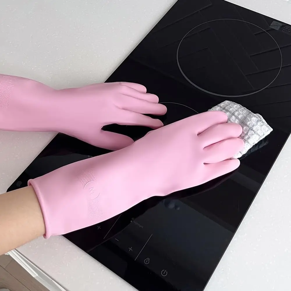 3 Pairs Cream-Coating Rubber G - Rubber Glove Cleaning avis et prix