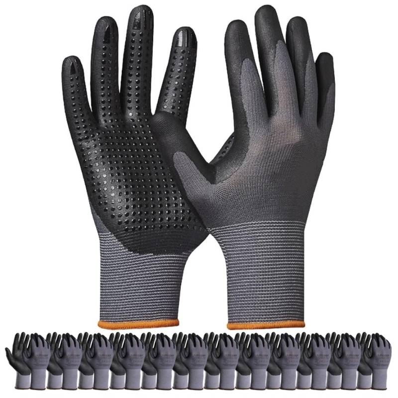 Micro-Foam Nitrile Coated Safe - Nitrile Mechanic Glove avis et prix