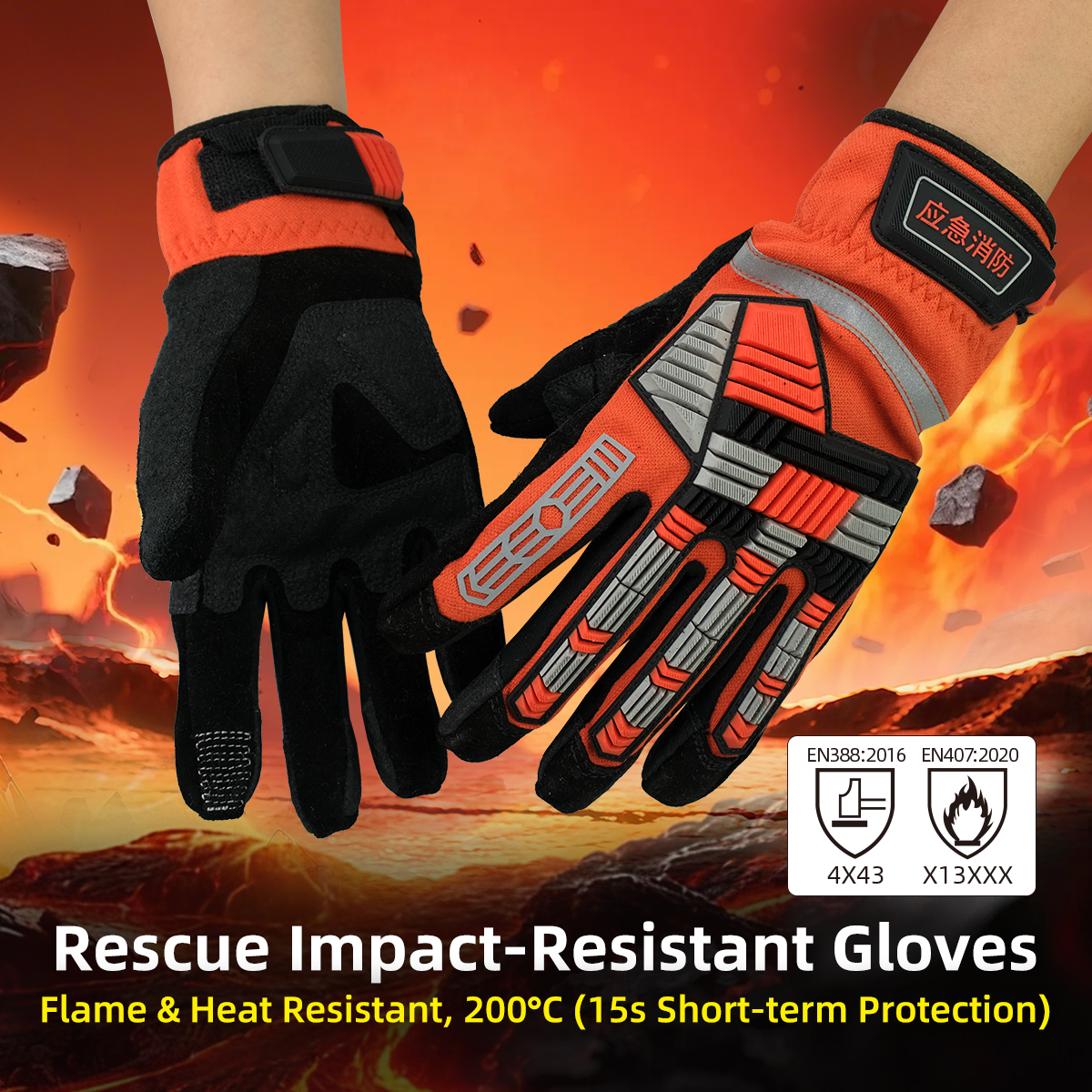 XYEHS 1 Pair TPR Impact Resist - Work Glove Impact avis et prix