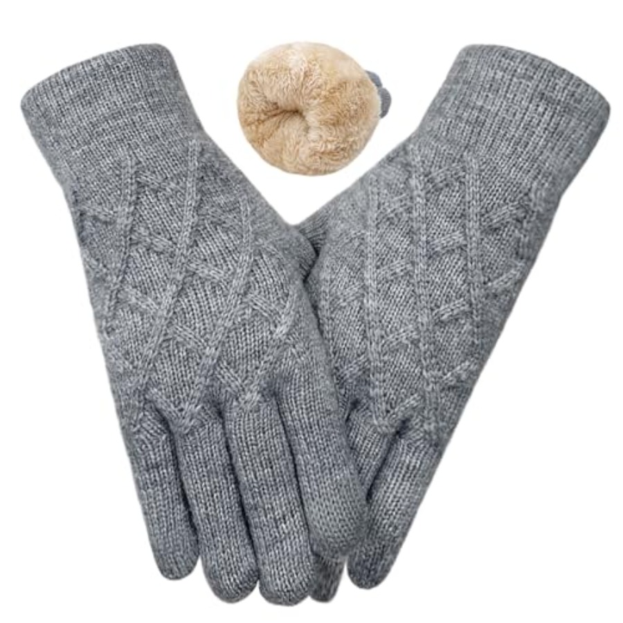 Winter Wool Gloves for Women M - Wool Glove Lined avis et prix