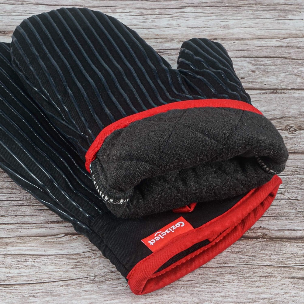 Heat Resistant Oven Mitts and  - Oven Mitt Silicone avis et prix