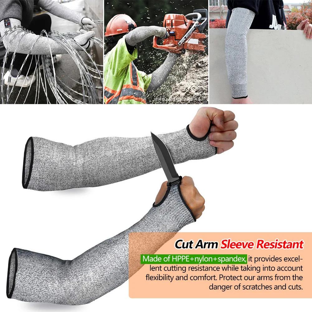 Safety Arm Sleeve Work Arm Wri - Cut Resistant Glove avis et prix